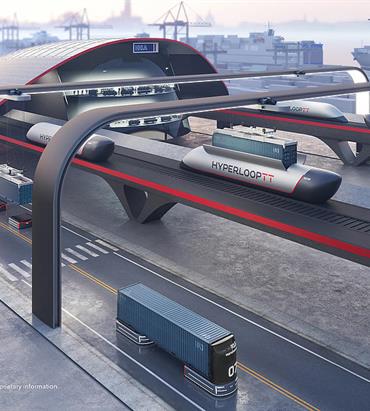 HHLA and Hyperloop Transportation Technologies unveil HyperPort